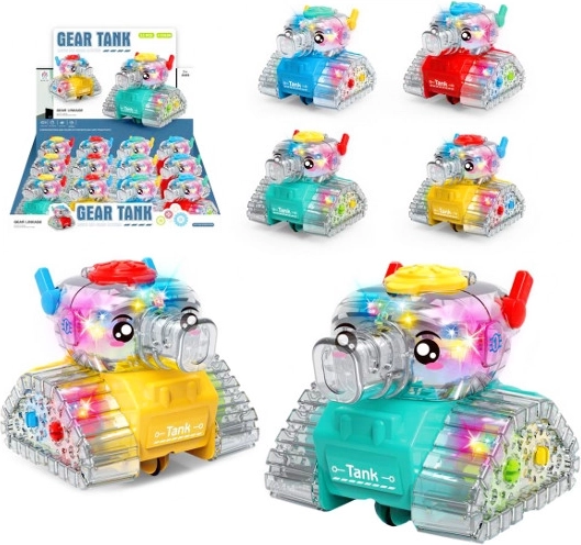 Prosojni tank z lučko