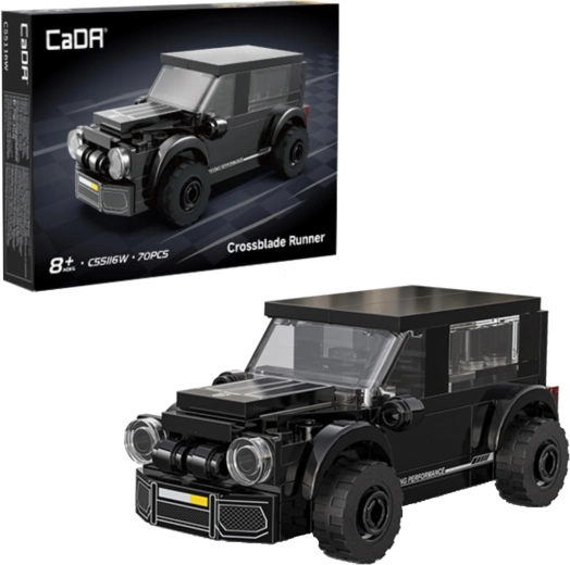 CaDA gradbeni komplet avto Crossblade runner (70 delov)