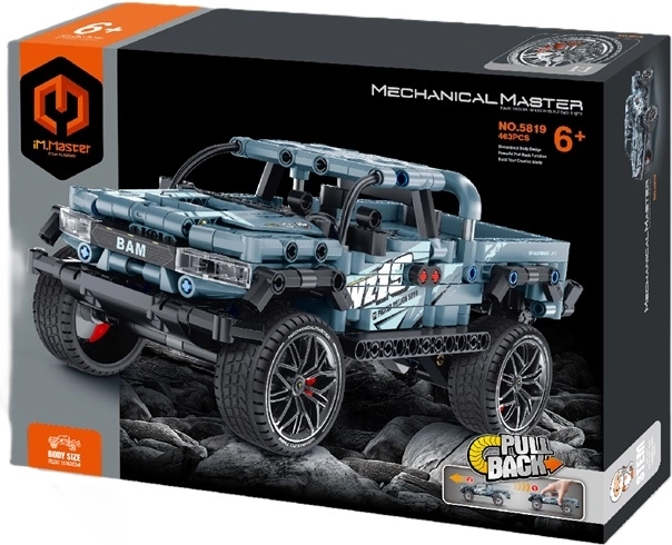 IM.Master Building Set: Off-road Pick-up with Pull-Back Drive (463 pieces)