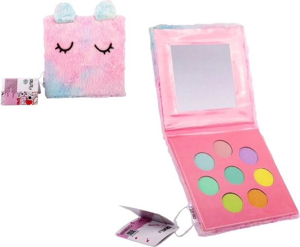 Create It! paleta senčil za oči v kosmatem etuiju