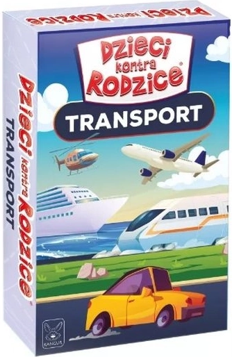 Otroci proti staršem: transport – družinska kviz igra