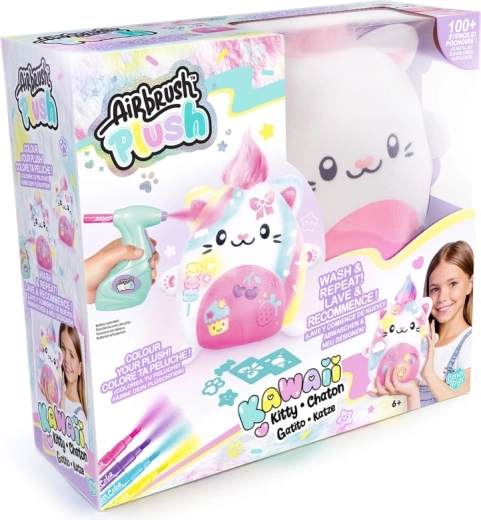 Ustvarjalni komplet Airbrush studio Kawaii mačka
