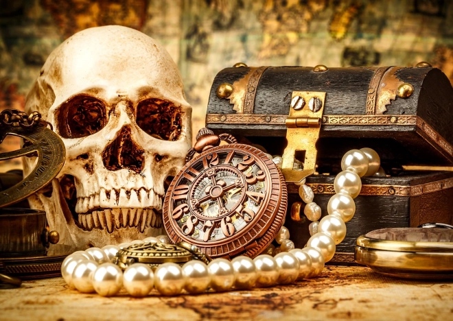 Sestavljanka Miza piratskega kapitana