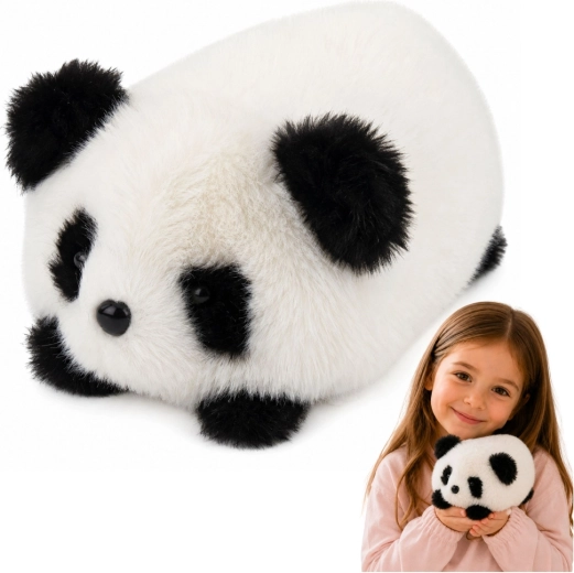 Plišasta panda črno-bela 16 cm - 1 kos