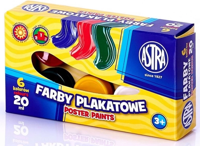 Temperne barve Astra 6 x 20 ml