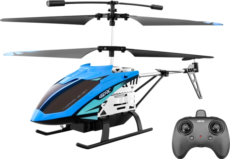 RC helikopter z daljinskim upravljanjem, kovinska konstrukcija, 25 × 5 × 12 cm