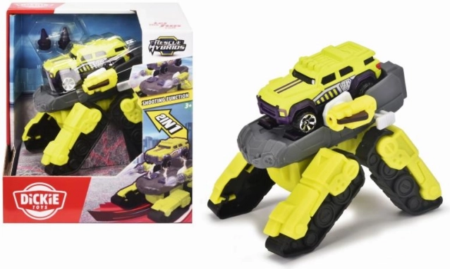 Zložljiv transformer Spider Tank 2 v 1 – tank in robotsko vozilo 1:64