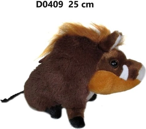 Plišasti divji prašiček 25 cm