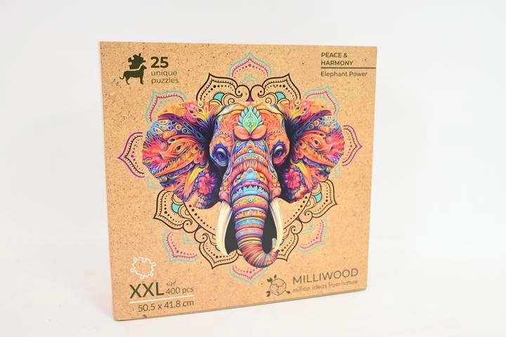 Milliwood Peace and harmony – slonja moč lesene sestavljanke
