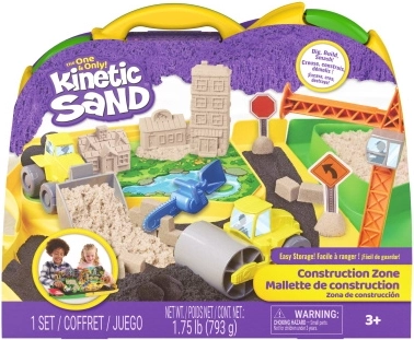 Kinetic Sand kinetični pesek gradbišče z dodatki 793 g