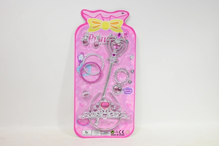 Children’s beauty set for a little princess in a blister pack