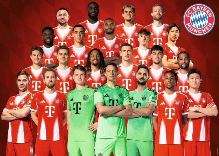 Ravensburger sestavljanka FC Bayern München 1000 kosov