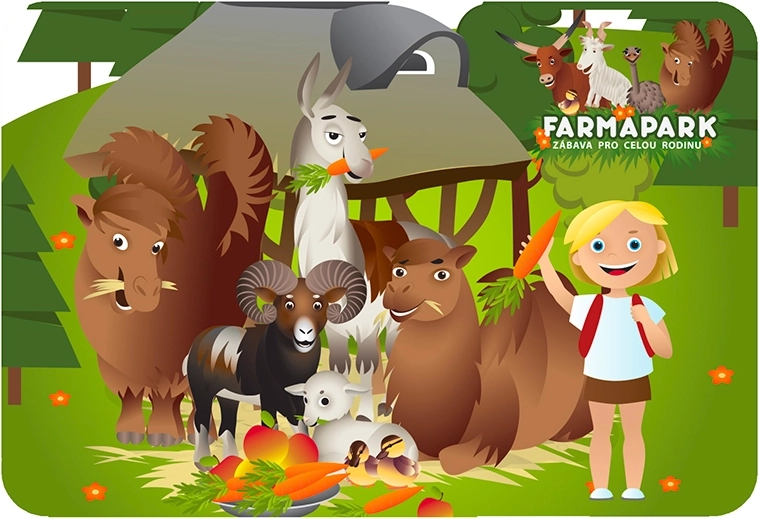 3D pogrinjek Farmapark živalice PRIME