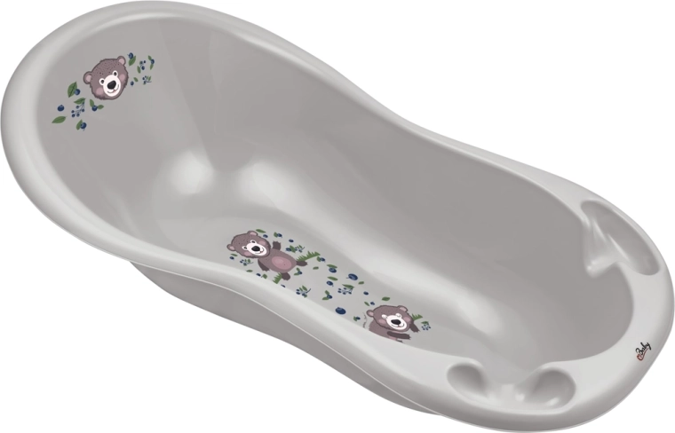 Maltex otroška banjica The Nature Buddies 100 cm medved – siva