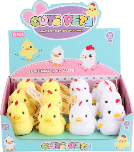 Navijalno poskakujoče piščetko z rdečim grebenom