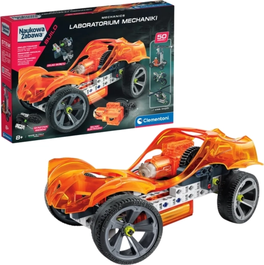 Mechanics Laboratory: Car and Mechanical Constructions CLEMENTONI