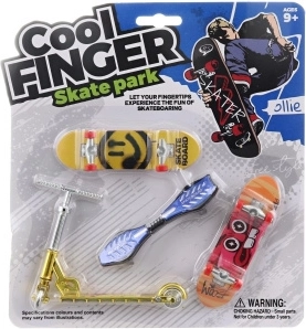Komplet fingerboardov s skirojem za fante