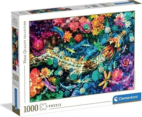 Clementoni puzzle 1000 kosov Koi River – kolekcija High Quality