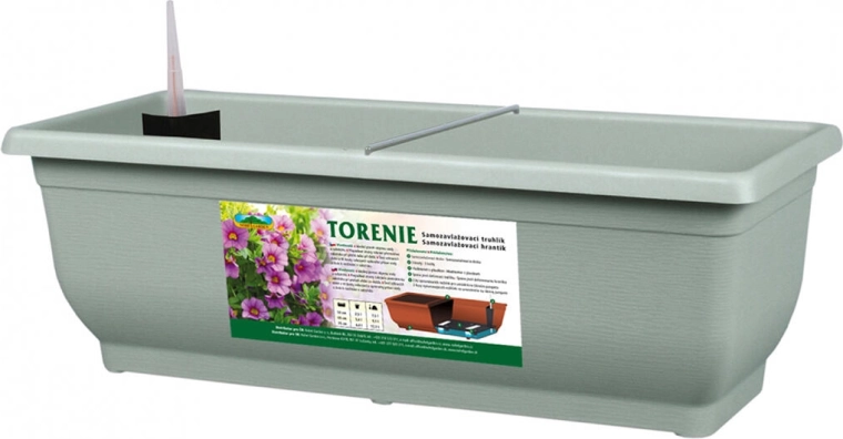 Samonamakalno korito TORENIE Modern 50 cm svetlo zeleno