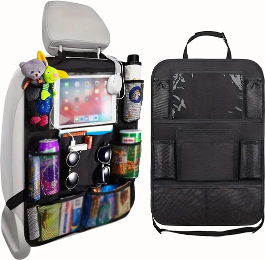 Organizator za zadnjo stran avtomobilskega sedeža – velik, univerzalen in prostoren