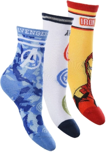 Komplet nogavic Avengers – 3 pari