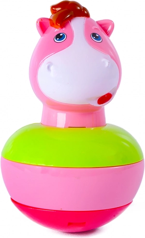 Pozibavajoči konjiček z zvončkom za najmlajše
