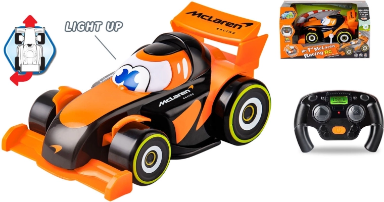 R/C moj prvi avtek McLaren F1 za najmlajše 18m+