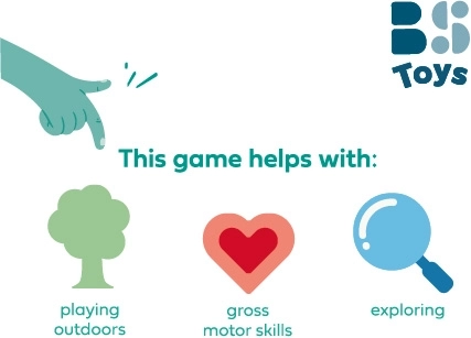 Leseni bumerang za otroke 40 × 20 cm