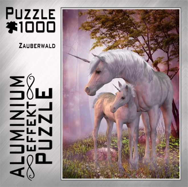 Kovinski puzzle Čarobni gozd 1000 koščkov