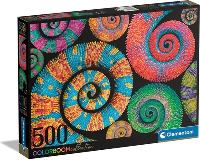 Clementoni ColorBoom Curly Tails sestavljanka 500 kosov