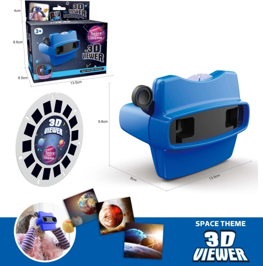 Otroška 3D očala Vesolje 13,5 × 8 × 9,6 cm