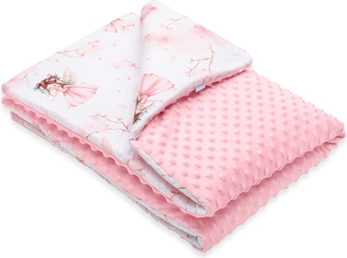 Otroška odeja iz minkya z polnilom New Baby Vile 80 × 100 cm