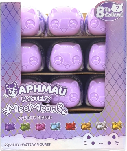 Aphmau mystery MeeMeows mačkajoča figurica v kapsuli – presenečenje