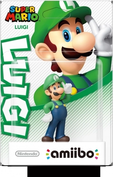 Amiibo Luigi – figurica za Nintendo Switch, Wii U in Nintendo 3DS
