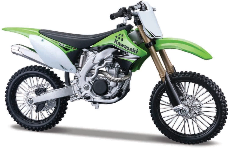 Motocikel Maisto Kawasaki KX 450F 1:12