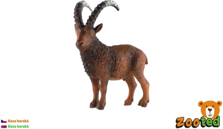 Gorska koza zooted plastična figurica 8 cm