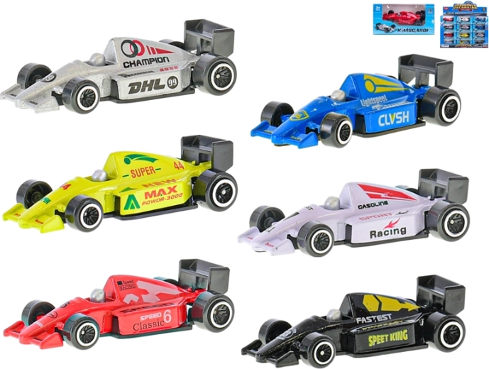 Kovinska formula 1:64 s prostim tekom 7,5 cm