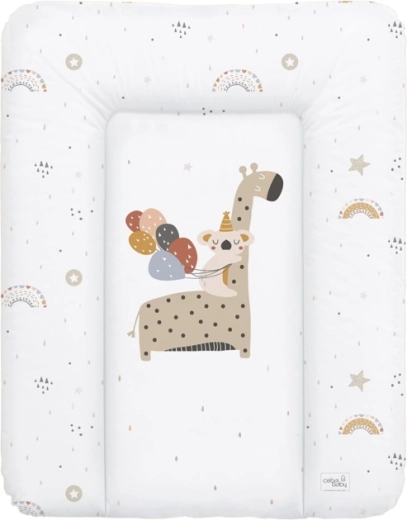 Ceba Baby mehka previjalna podloga za komodo giraffe 50 × 70 cm