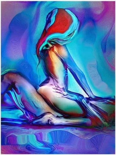 Diamantno slikanje Ljubimca 30 × 40 cm