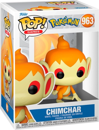 Funko Pop! Games Pokémon Chimchar (Panflam/Ouisticram) #963 - 1 kos