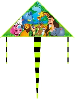 Letalski zmaj Safari iz najlona 125 × 63 cm