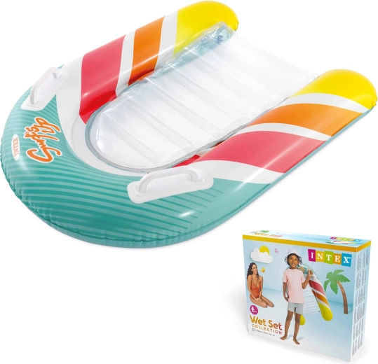 Intex Surf’s Up Riders napihljiva plavajoča deska za otroke 112 × 62 cm