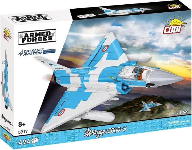 Komplet za sestavljanje letala Dassault Mirage 2000-5 v merilu 1:48