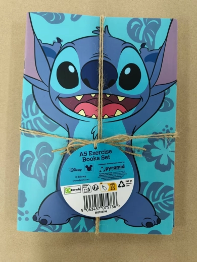 Lilo & Stitch – set zvezkov A5 Stitch (3 kos)