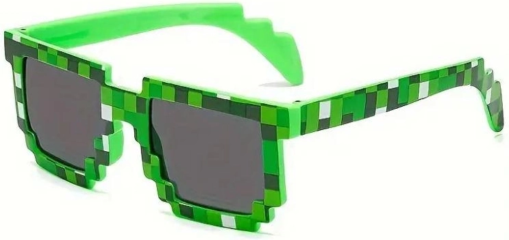 Party očala v slogu Minecraft - 1 kos