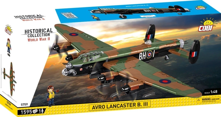 Cobi Avro Lancaster B. III gradbeni komplet letala 1:48