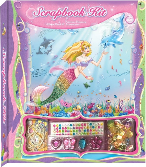 Pecoware scrapbook komplet za okraševanje – morska vila