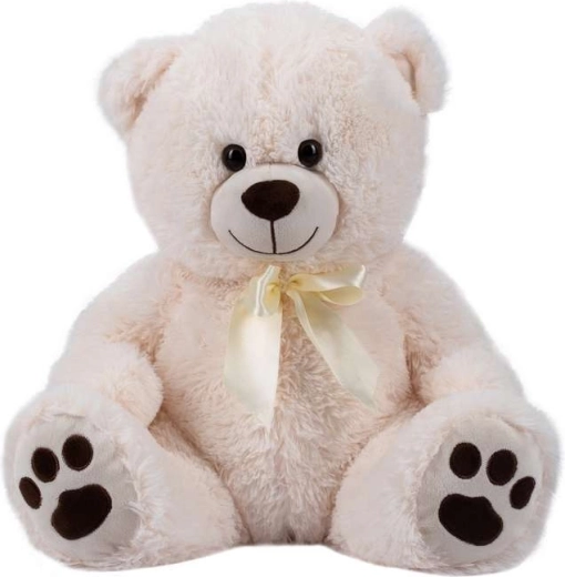 Free2Play plišasti medvedek Cuddly 38 cm bel - 1 kos