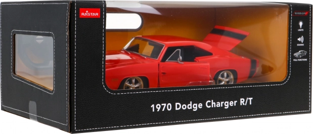 Model avtomobila 1970 Dodge Charger R/T 1:16 z daljinskim upravljanjem