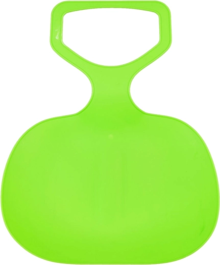 Plastična drsalka za sneg v obliki jabolka, 48 cm – Zelen